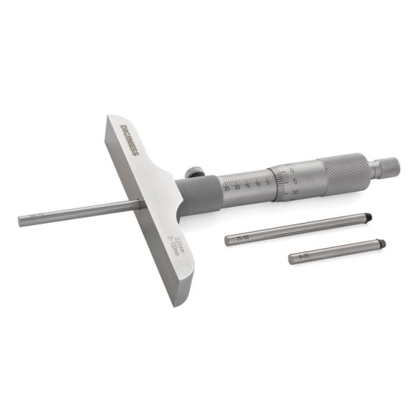 Micrômetros Profundidade(Fixação Bucha-Base 101mm)