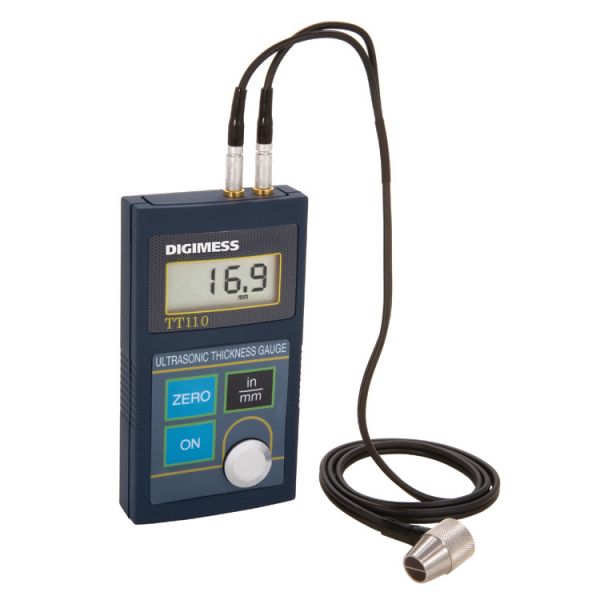 Medidor de Espessura Por Ultrassom Para Aço Carbono